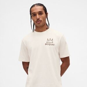 Jean-Michel Basquiat x GAP Graphic T-Cream/Off-White –Sz XL– Brand New With Tags